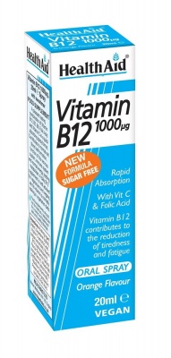 Health Aid Vitamin B12 1000ug Oral Spray 20ml